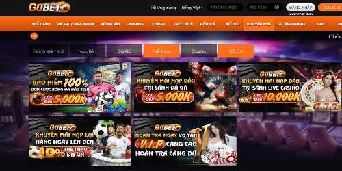 Đặc điểm của chương trình Gobet khuyến mãi